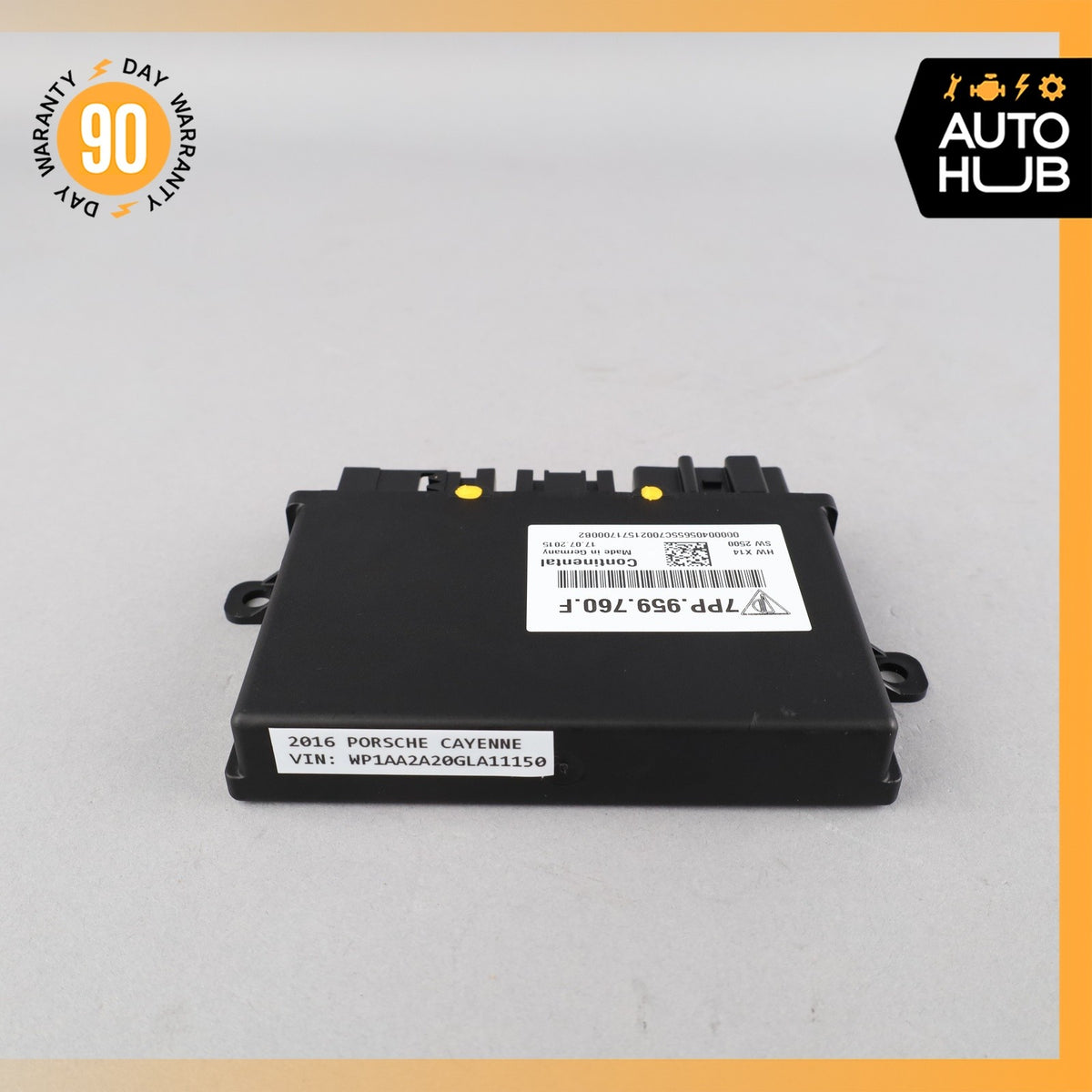 Porsche Cayenne 958 Front Left or Right Seat Control Module Unit 7PP959760F OEM - photo 3