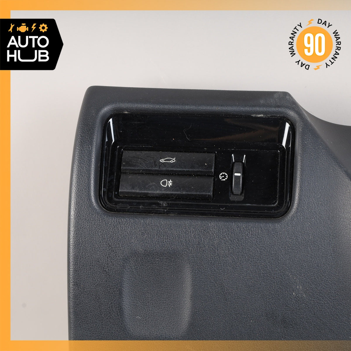 14-24 Jaguar X152 F-Type Front Left Under Dash Lower Knee Panel Black OEM - photo 2