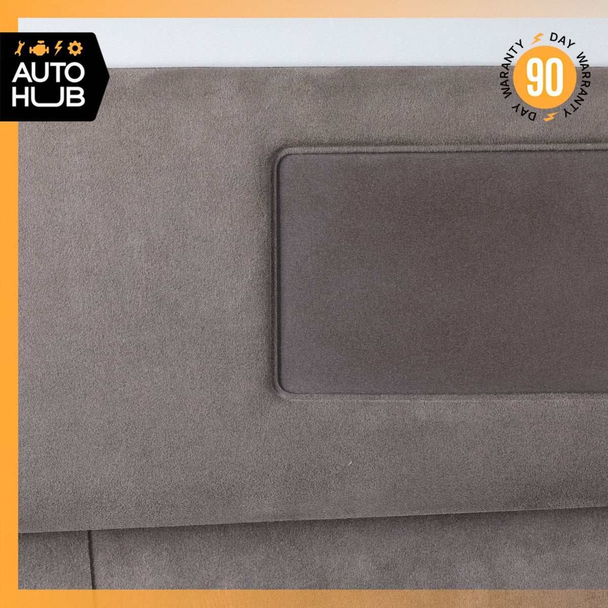 11-18 Porsche Cayenne 958 Sun Visor Sunvisor Left Side Suede Brown OEM - photo 12