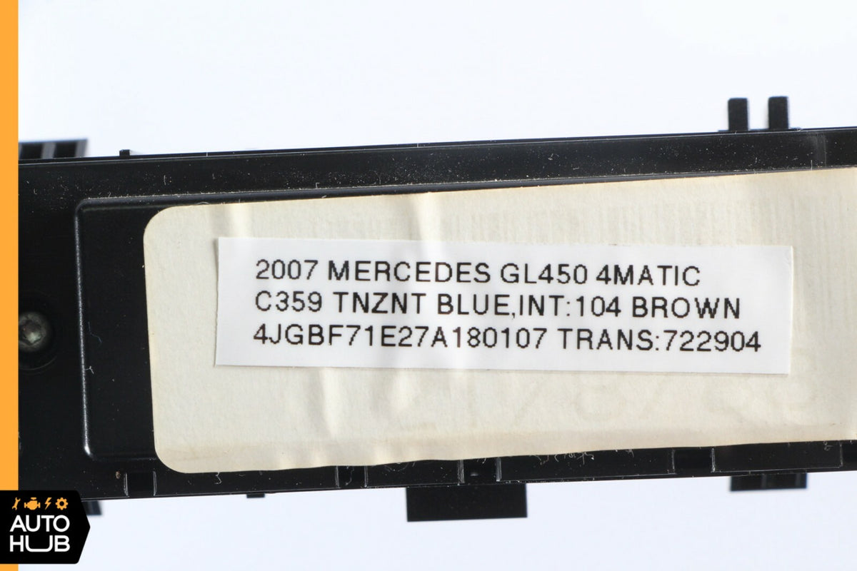 06-12 Mercedes X164 GL450 ML450 Hazard Control Switch Panel 1648709210 OEM - photo 11