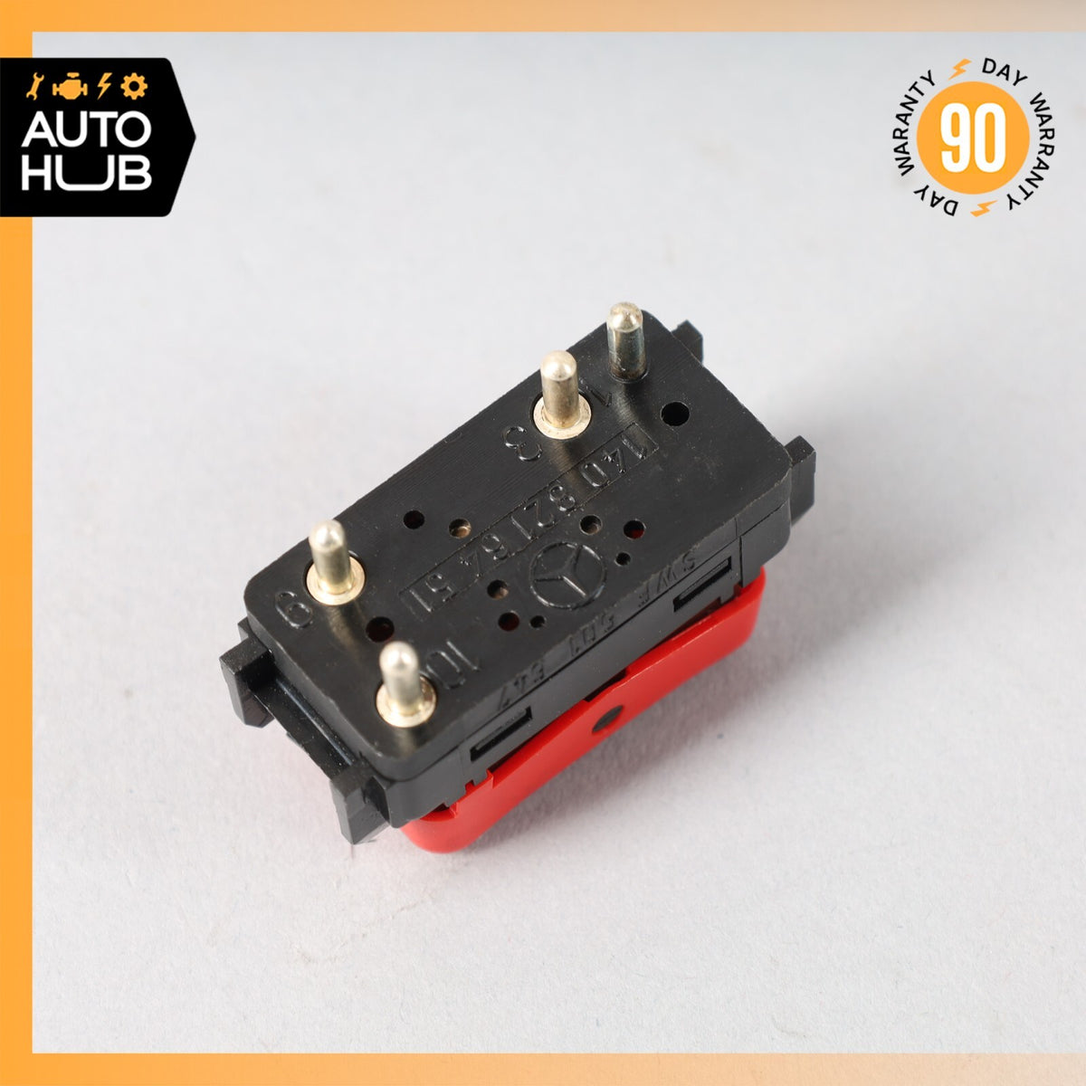 96-02 Mercedes R129 SL500 SL320 CL500 Hazard Warning Light Switch Button OEM - photo 3