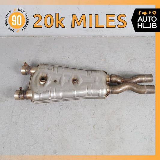 02-07 Maserati M138 Coupe 4200 Exhaust Mid Pipe Center Resonator Silencer OEM - photo 1