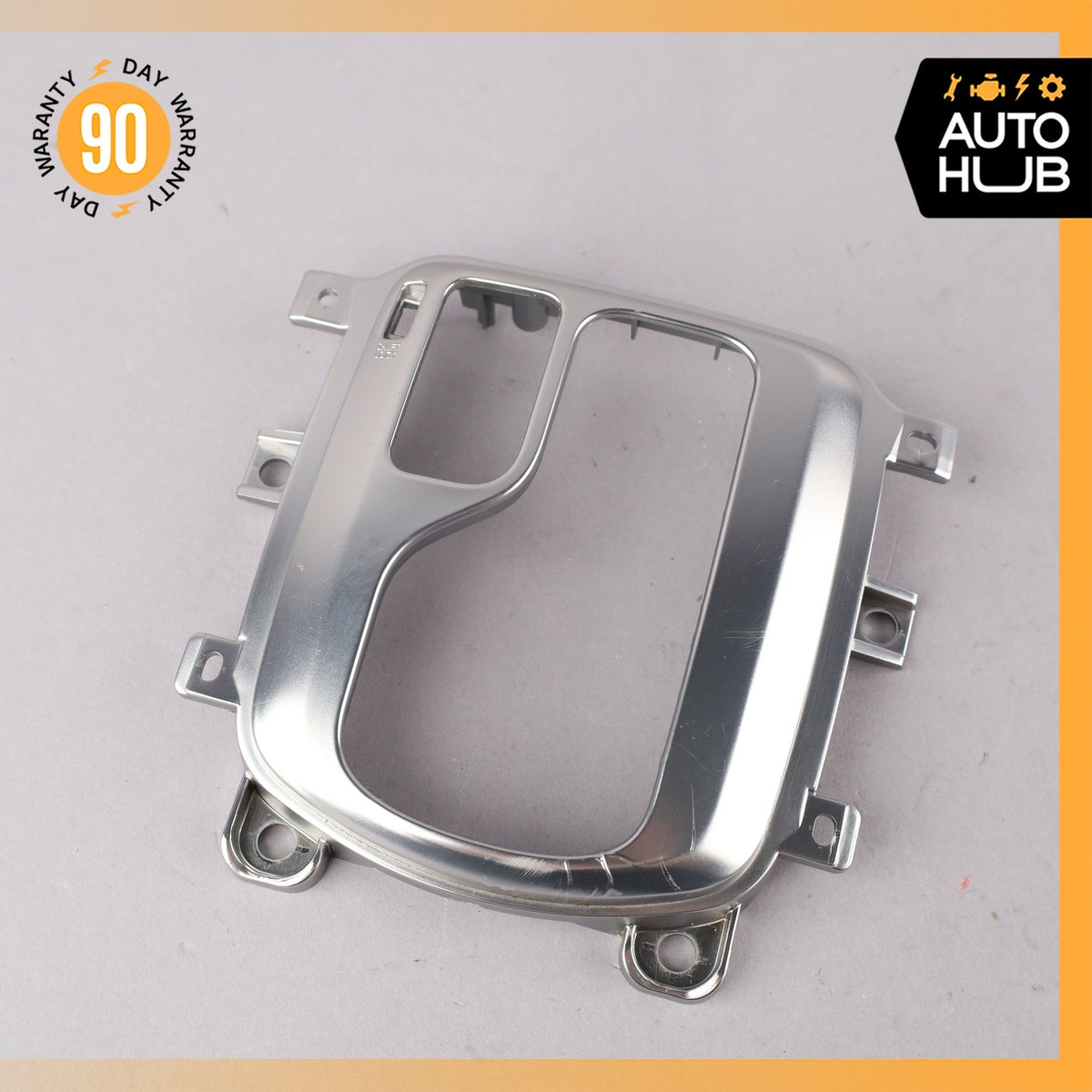 08-13 Infinity G37 Center Console Shift Shifter Bezel Trim 77k - photo 2