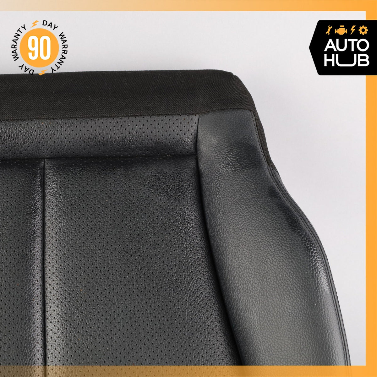 07-09 Mercedes W211 E320 E550 Front Right Bottom Lower Seat Cushion Black OEM - photo 3