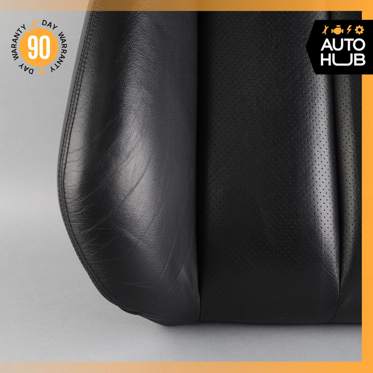 90-95 Mercedes R129 SL600 300SL Right Side Top Upper Seat Cushion Black OEM - photo 4