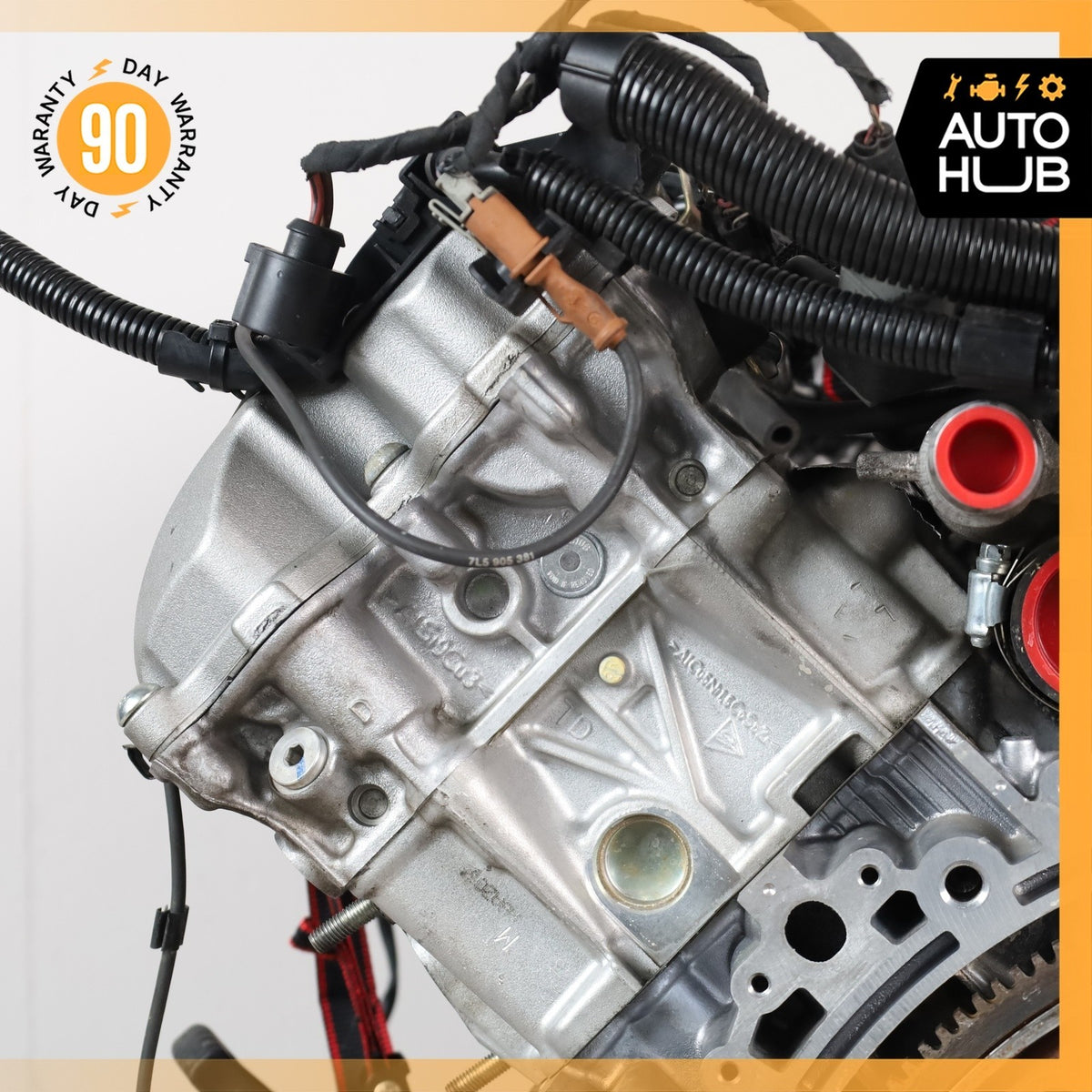 03-06 Porsche Cayenne 955 Turbo S 4.5L V8 M48.50 Engine Motor Assembly OEM - photo 13