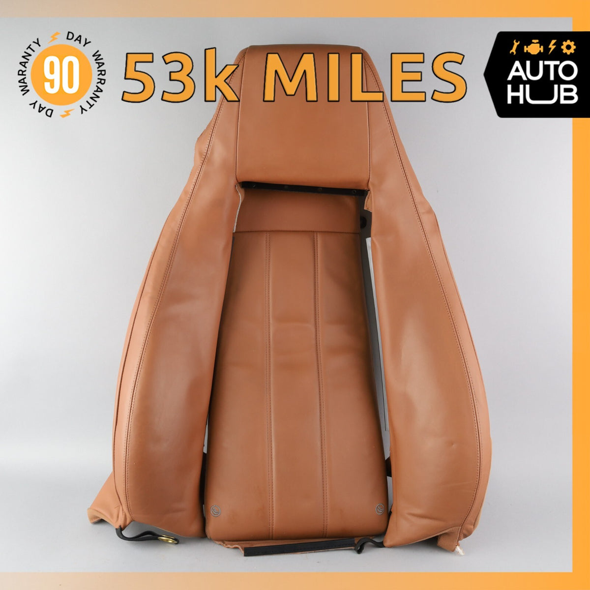 03-06 Bentley Continental GT Front Right Side Seat Upper Back Cushion OEM 53k - photo 1