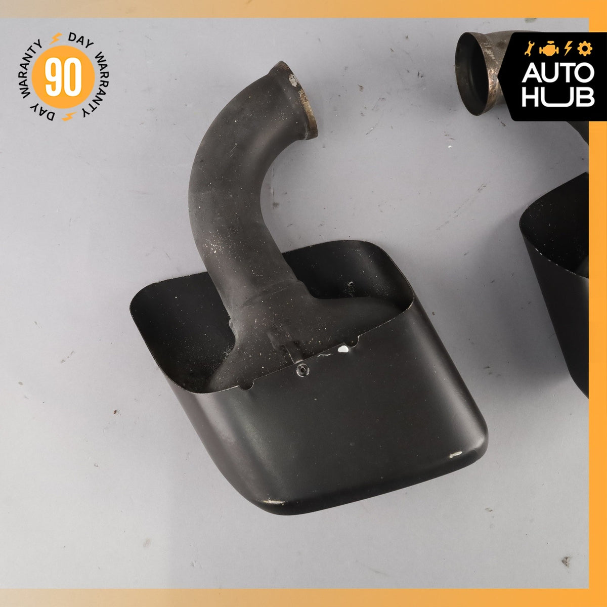 11-14 Porsche Cayenne 958 3.6L 4.8L V8 Exhaust Mufflers Tips Set 7P5253681 OEM - photo 2