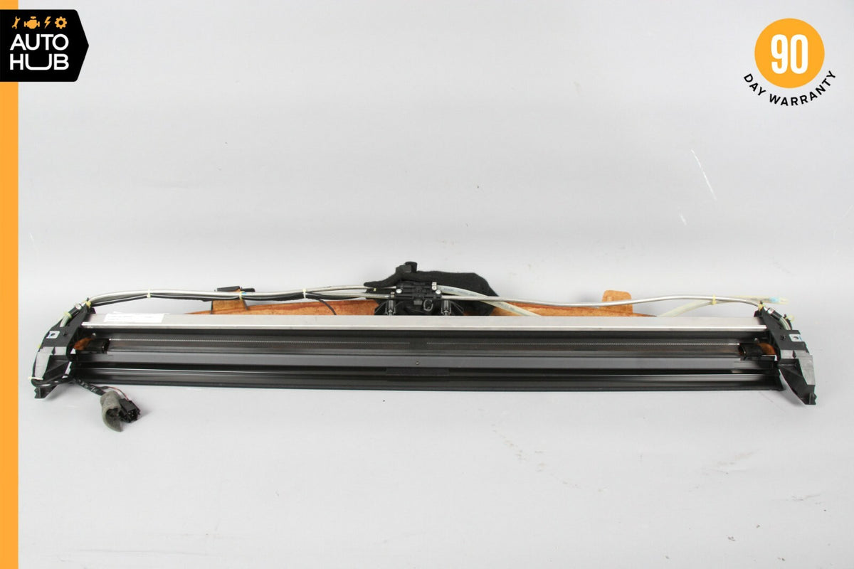 07-13 Mercedes W221 S550 Rear Window Sun Shade Screen Roller Blind w/ Trim OEM - photo 6