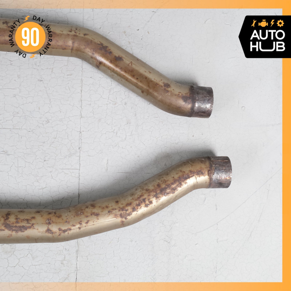 Bentley Continental GT 6.0L Middle Exhaust Downpipe Left & Right Side OEM 73k - photo 4