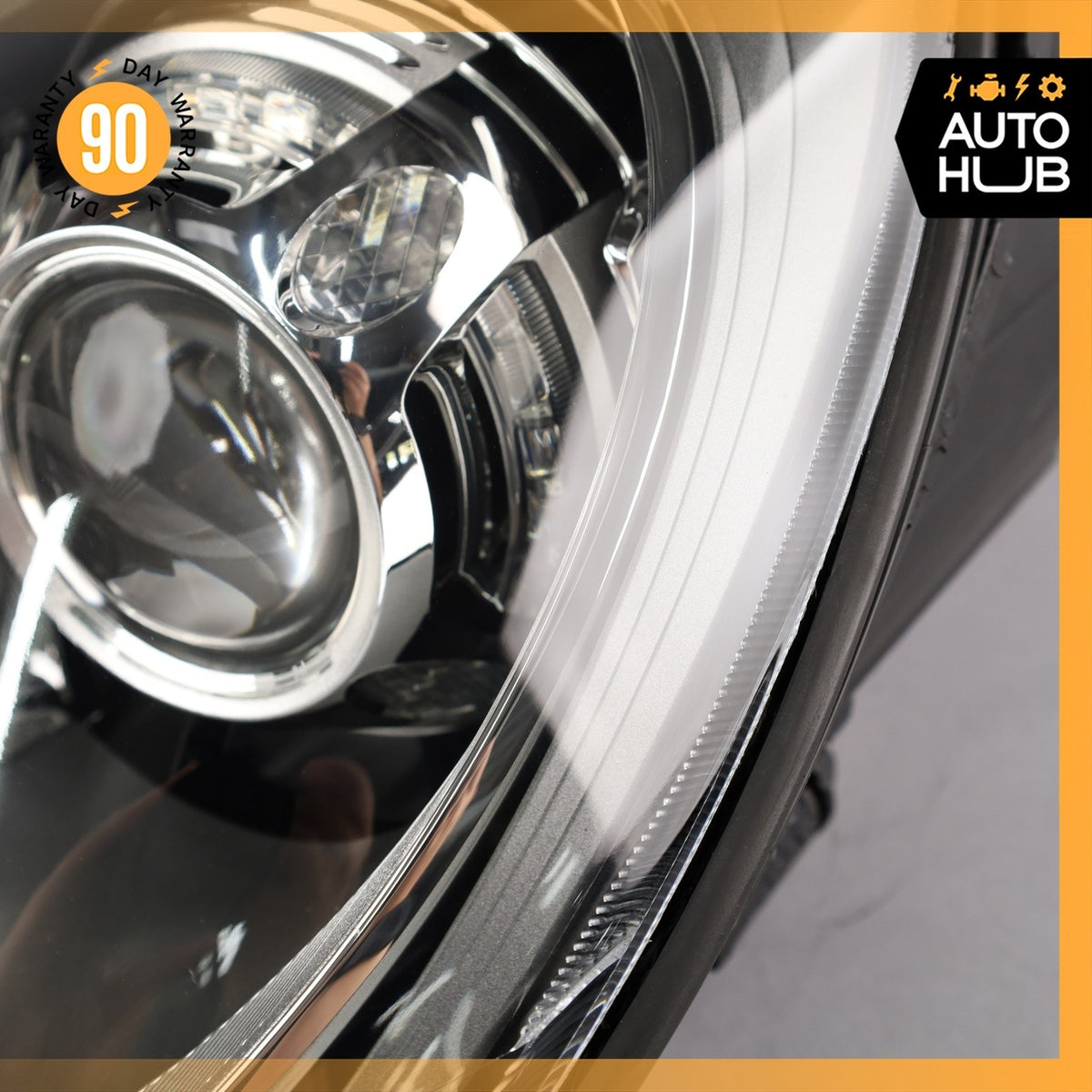11-14 Porsche Cayenne 958 Left Driver Side Headlight Lamp Bi-Xenon OEM - photo 3