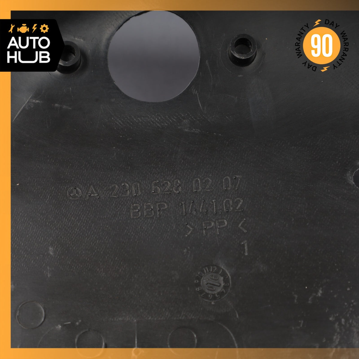 03-08 Mercedes R230 SL500 SL55 Upper Radiator Support Top Cover Set of 2 OEM - photo 11
