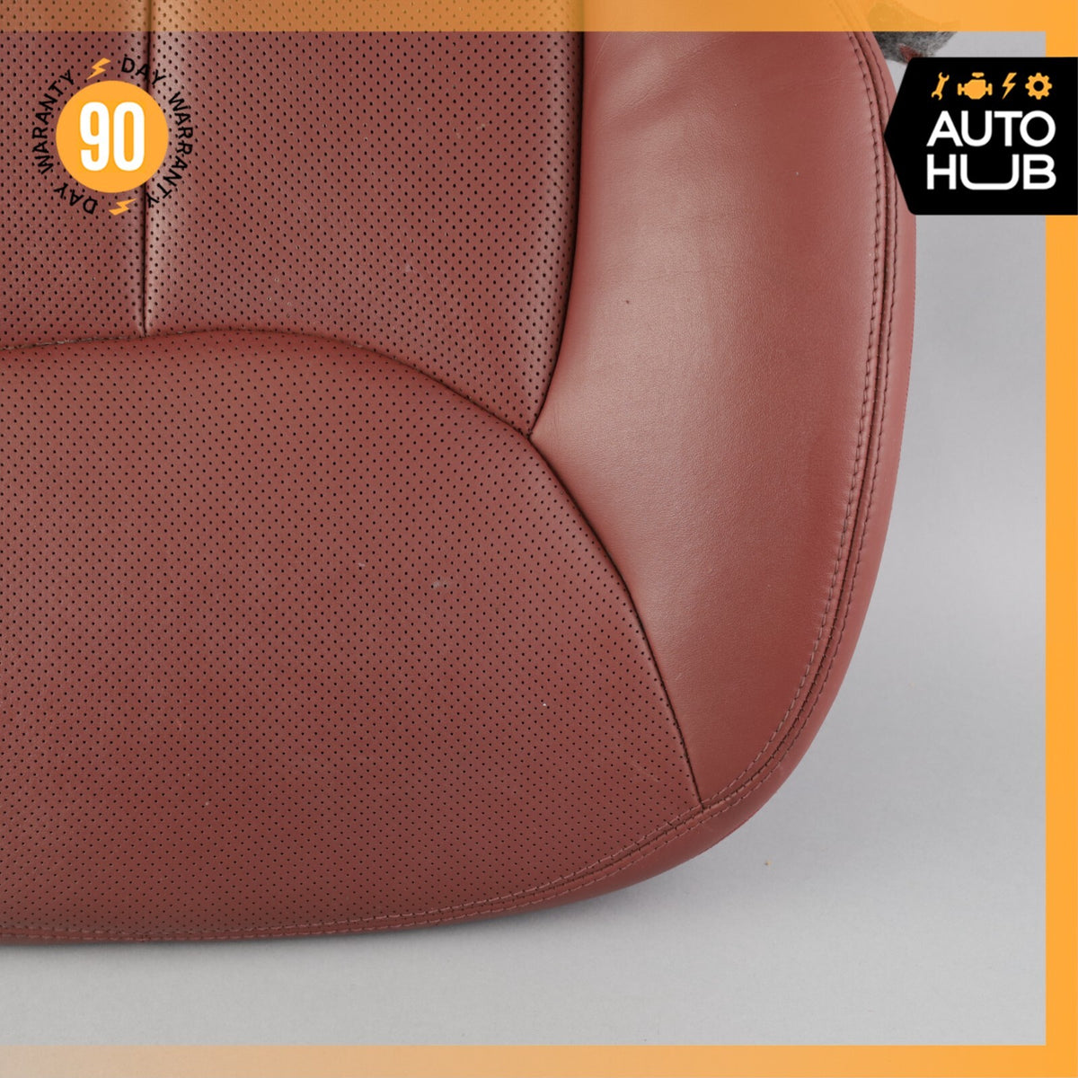 07-08 Mercedes R230 SL550 Right Side Lower Bottom Seat Cushion Nappa OEM 61k - photo 4
