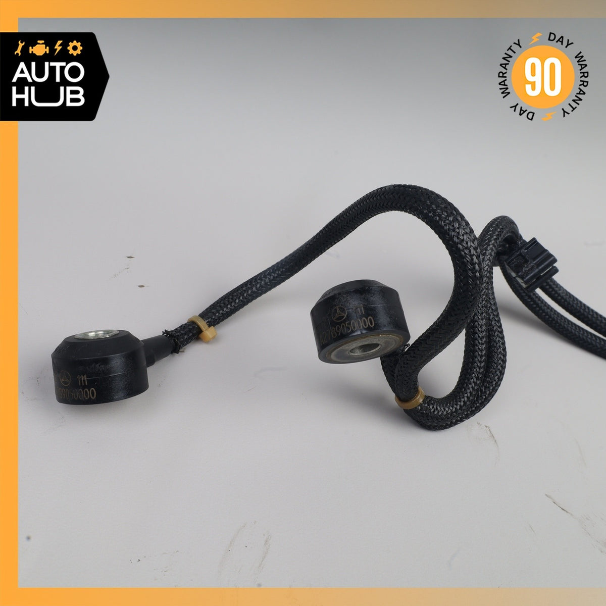 11-18 Mercedes R231 SL550 CLS63 AMG Engine Knock Sensor Set of 2 2789050000 OEM - photo 9