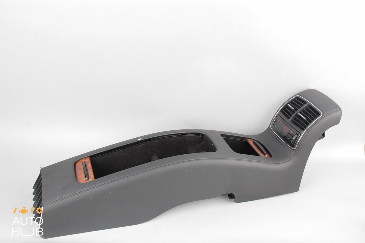 06-11 Mercedes W219 CLS550 CLS500 Rear Center Console Armrest Arm Rest Black OEM - photo 11