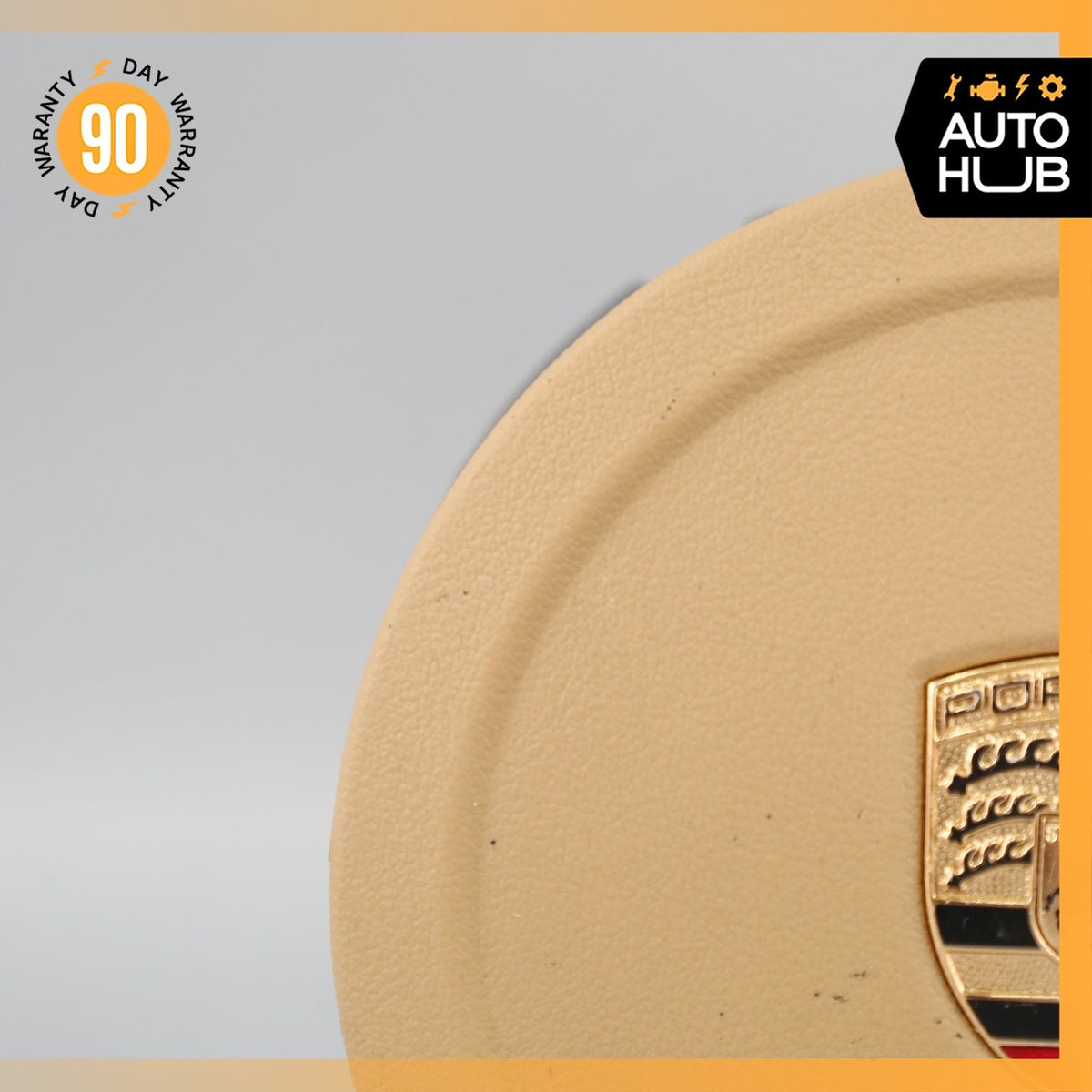 10-16 Porsche Panamera 970 Steering Wheel Airbag Air Bag Beige OEM 68k - photo 4