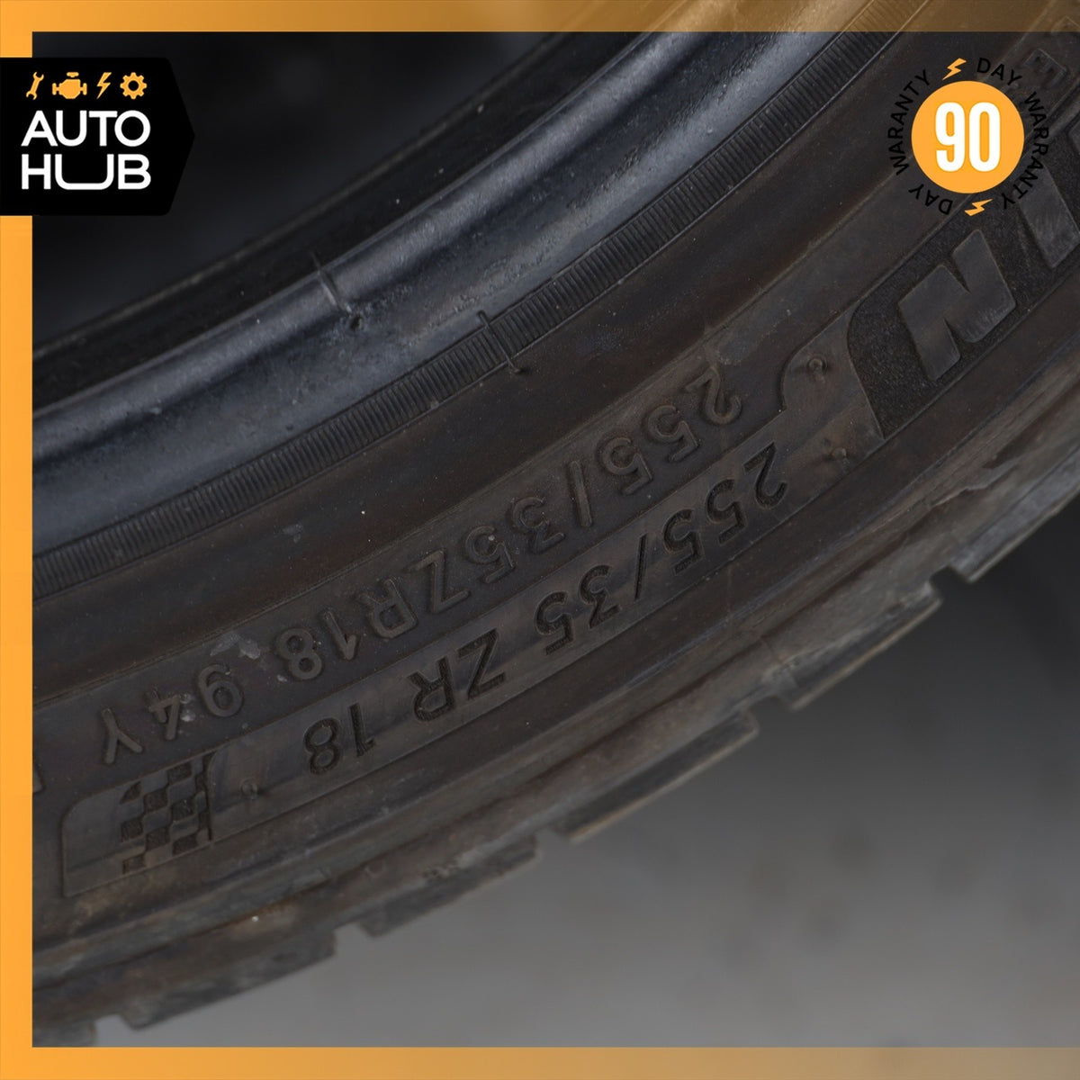 255/35ZR18 Michelin Pilot Sport All Season 4 255 35 18' 94Y Tire Set of 2 - photo 8