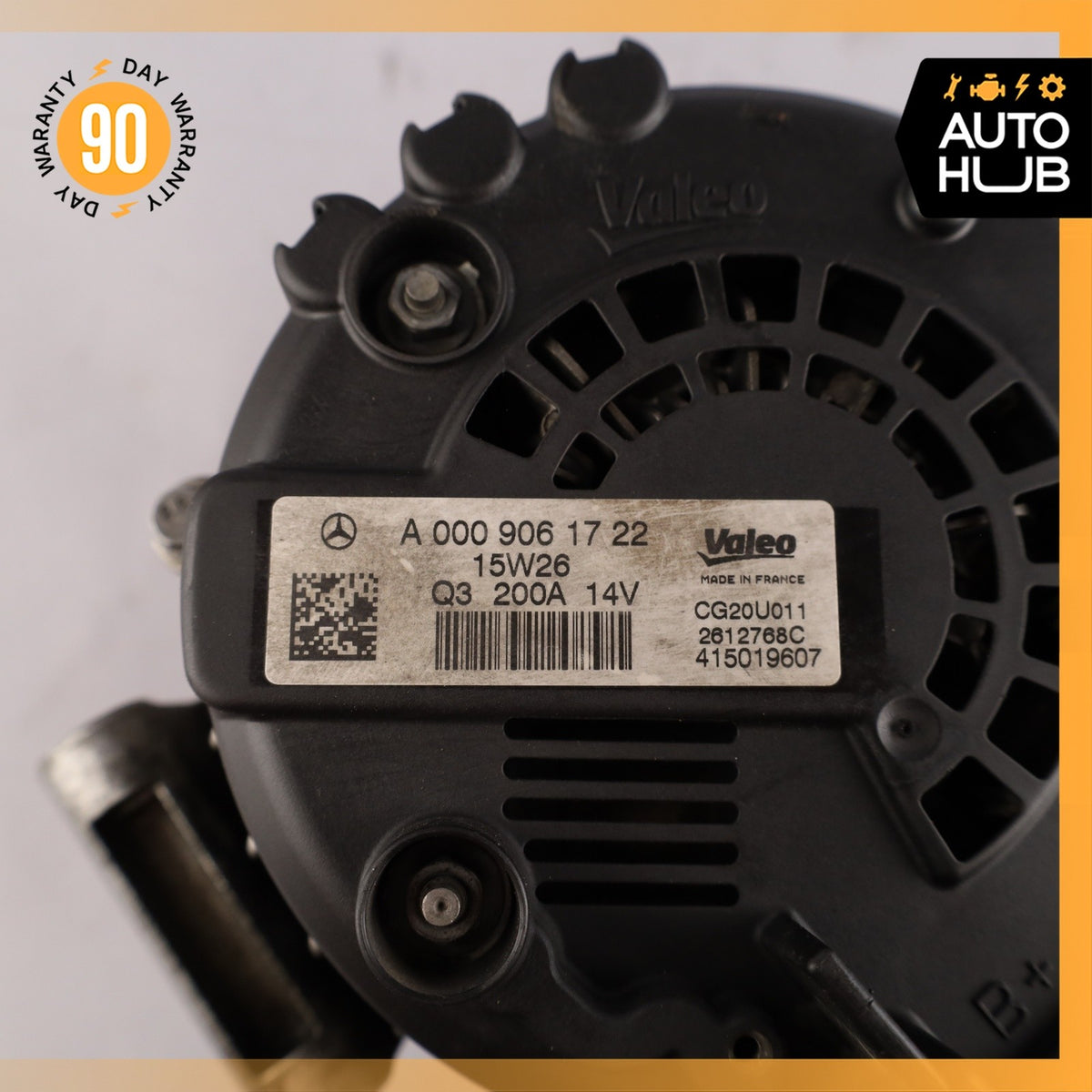 14-17 Mercedes W207 E400 E350 E550 Generator Alternator 0009061722 OEM - photo 9