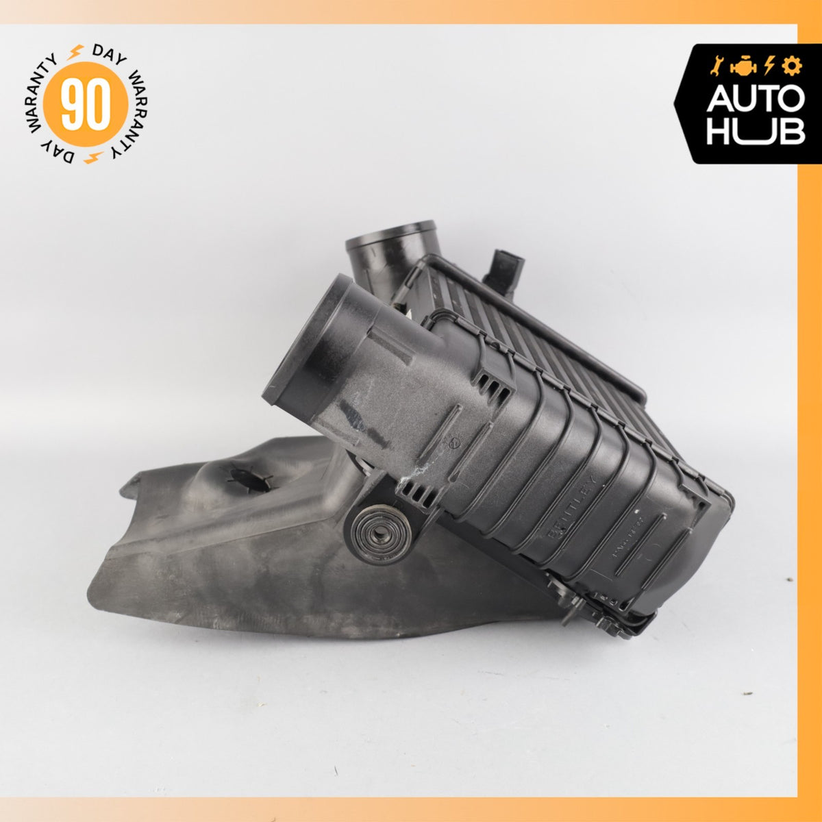 Bentley Continental GT 6.0L Right Turbo Intercooler Radiator w/ Air Duct OEM - photo 9