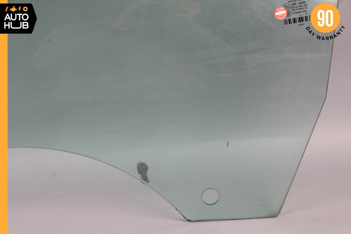 10-17 Mercedes W207 E350 E550 Coupe Front Left Driver Side Window Glass OEM - photo 2