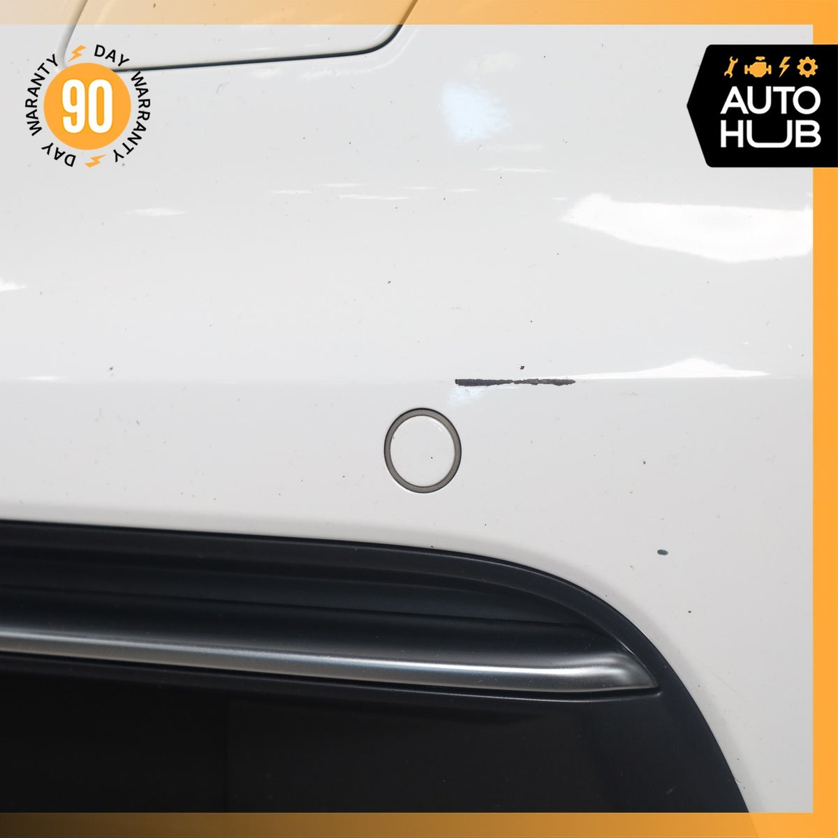 18-20 Audi FY Q5 Front Bumper Cover Assembly White OEM - photo 10