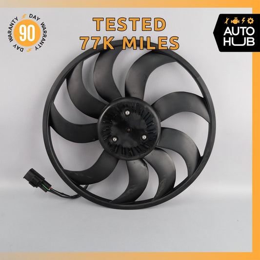 BMW F32 428i 328i 228i Engine Motor Radiator Cooling Fan Blade w/ Motor OEM 77k - photo 1