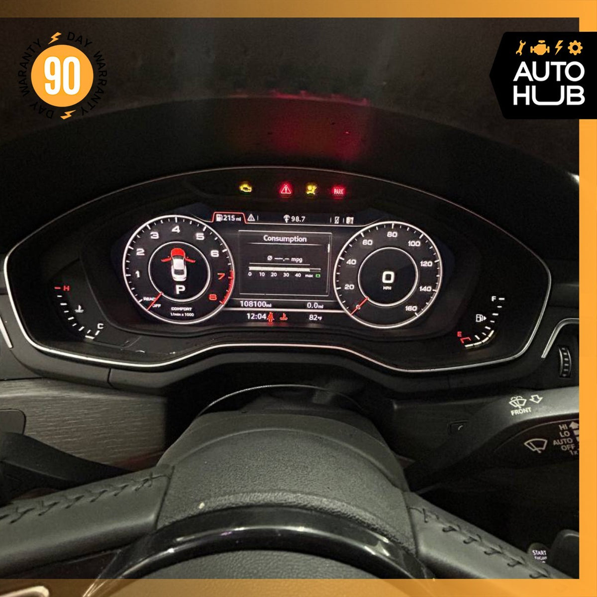 19-20 Audi B9 A5 S5 RS5 S4 Q5 Instrument Cluster Speedometer 8W5920890E OEM 108k - photo 2