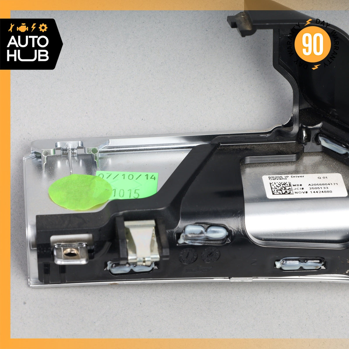 15-20 Mercedes W205 C300 GLC300 Front Left Dashboard Trim Panel Bezel OEM - photo 8
