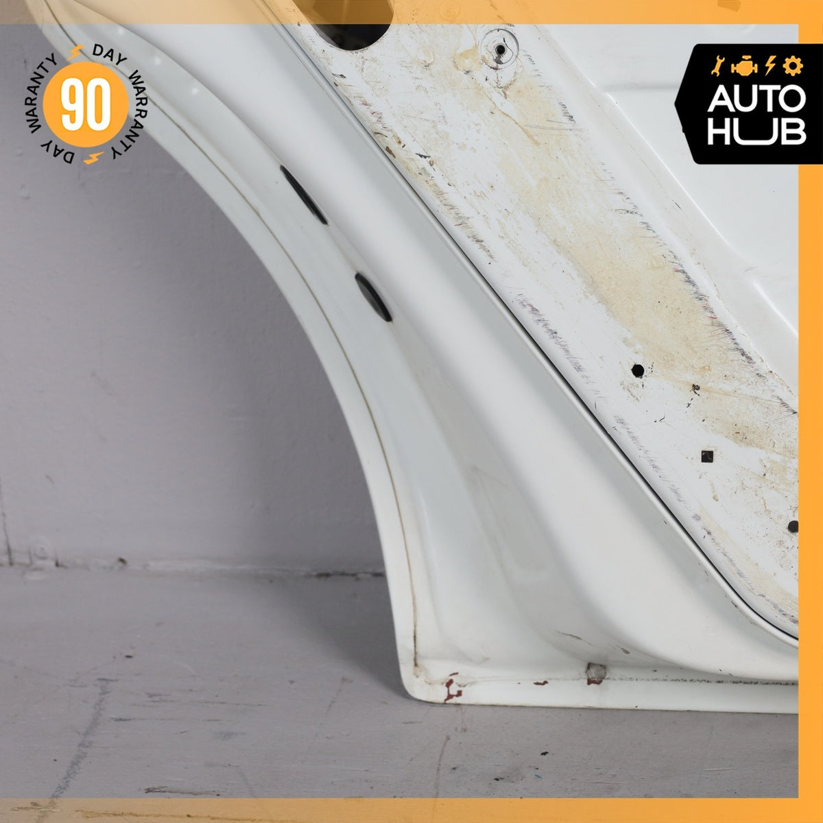 81-91 Rolls Royce Silver Spur Rear Left Side Door Shell White OEM 40k - photo 19