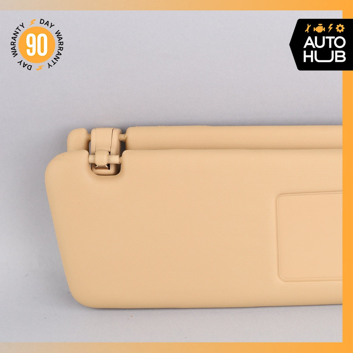 11-14 Porsche Cayenne 958 Sun Visor Sunvisor Front Right Side Beige OEM - photo 8