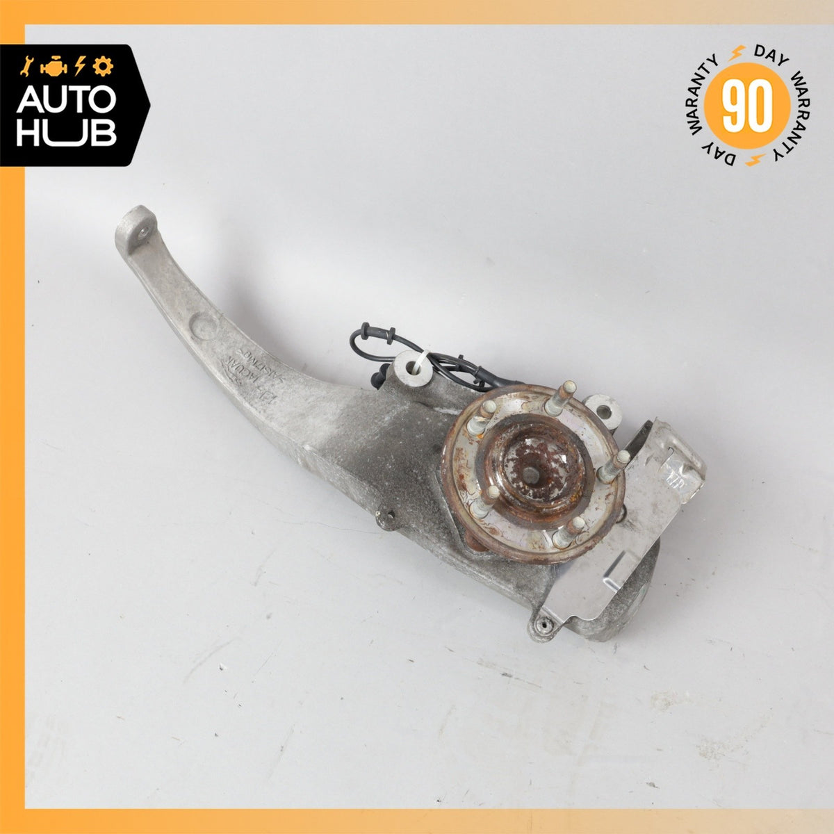 10-19 Jaguar X351 XJ XJR Front Left Side Spindle Knuckle Hub OEM - photo 2