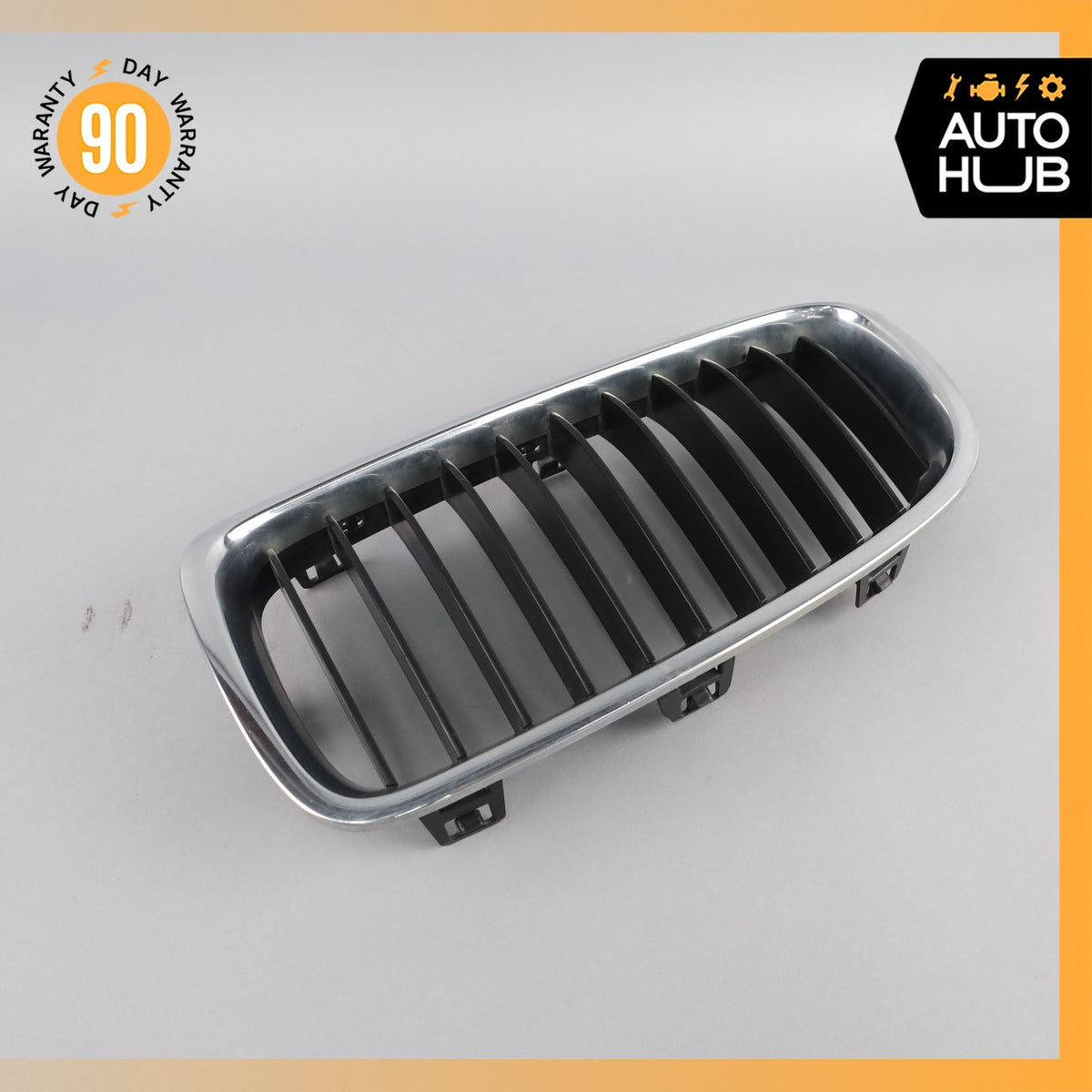 12-18 BMW F30 320i 335i Right & Left Side Radiator Hood Grill Grille OEM - photo 13