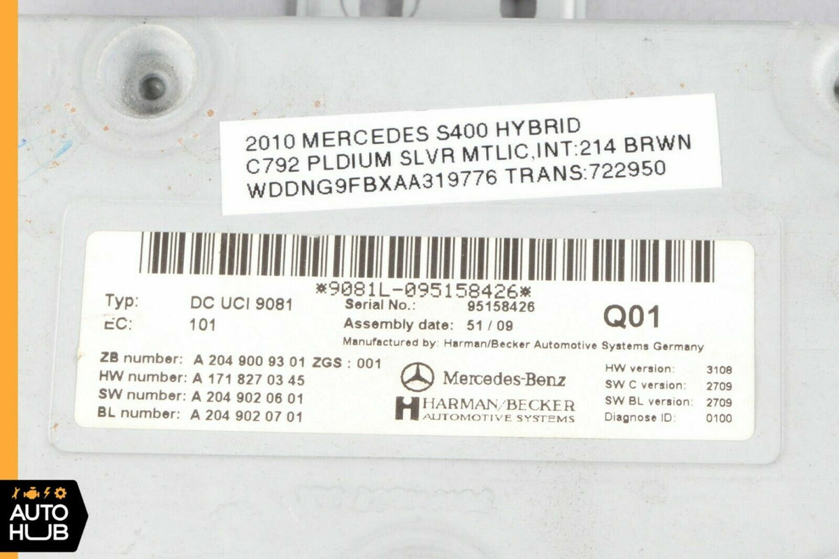 Mercedes W221 S400 CL550 C250 Harman Becker iPod Interface Module 2049009301 OEM - photo 9