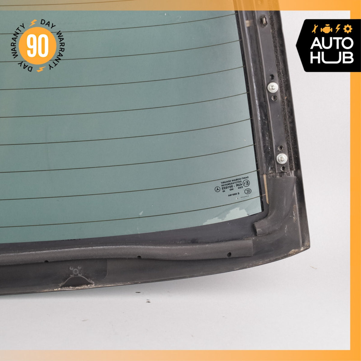 Mercedes W207 E350 E400 Convertible Top Rear Back Glass Windshield OEM - photo 16
