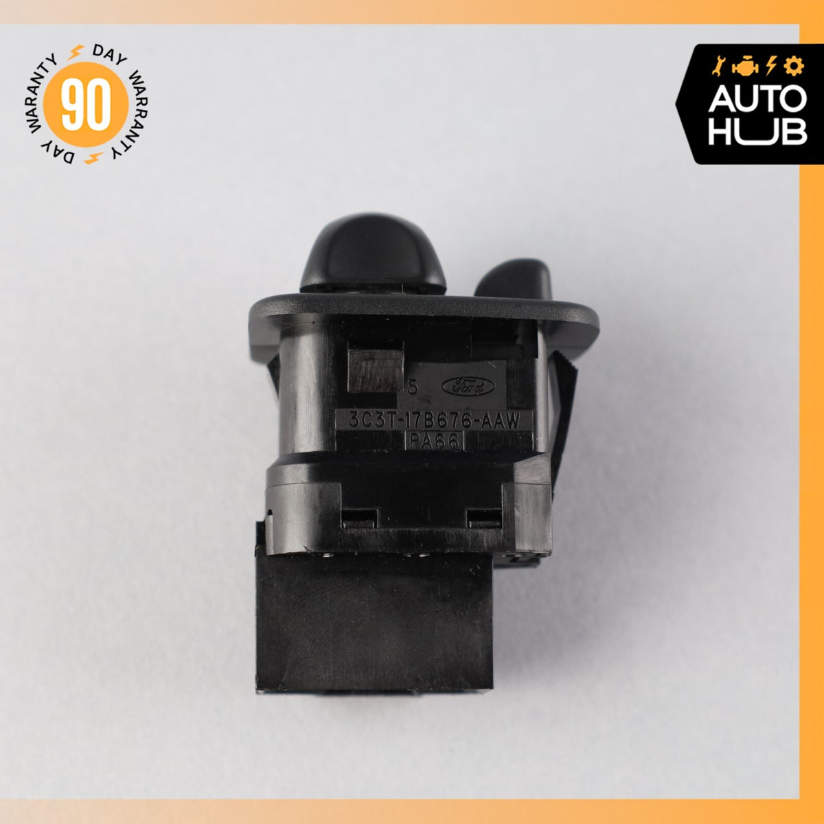 02-05 Ford Thunderbird Side Rear View Mirror Adjust Switch Button OEM 73k - photo 8