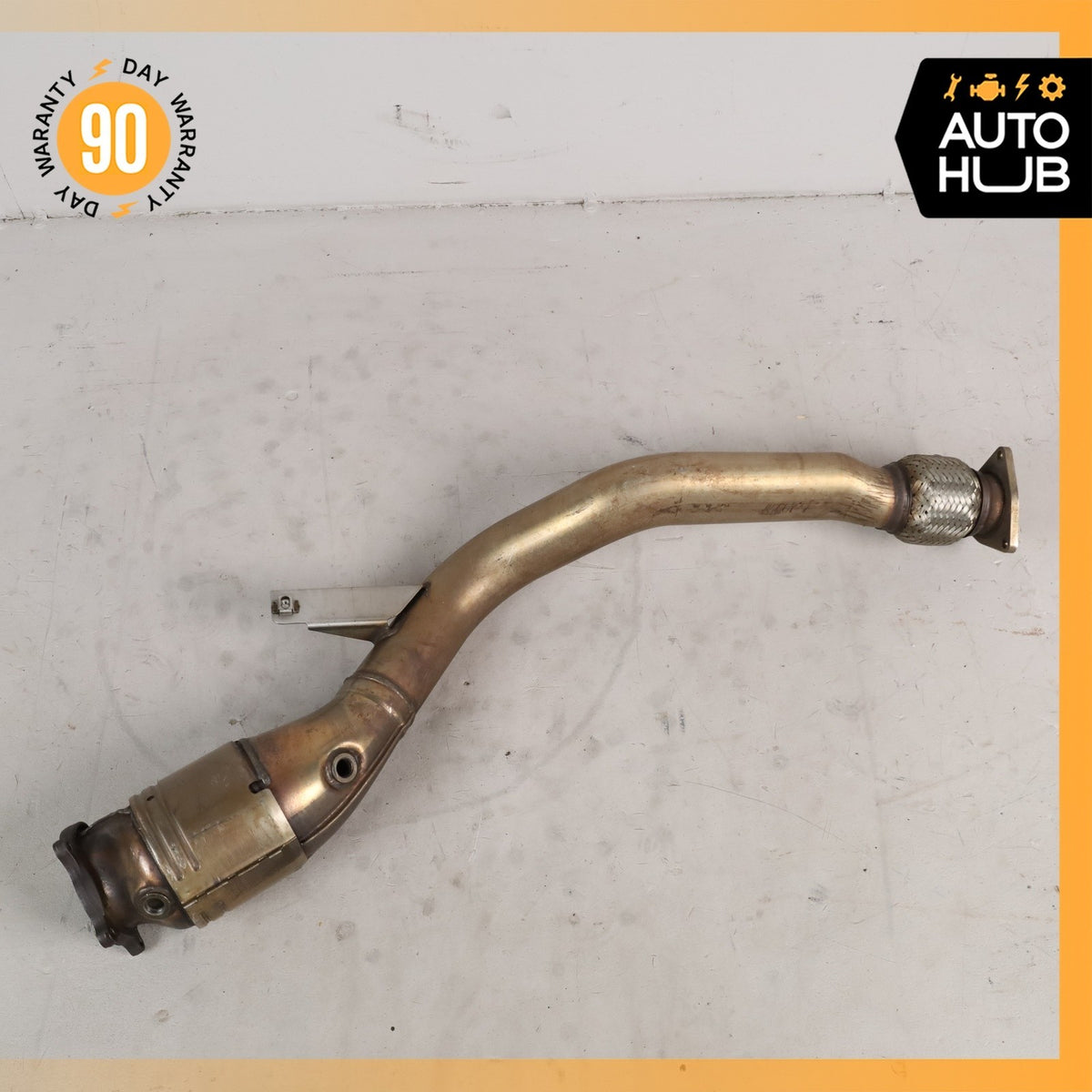 03-13 Bentley Continental GT GTC Exhaust Downpipe Left Driver Side OEM 56k - photo 6