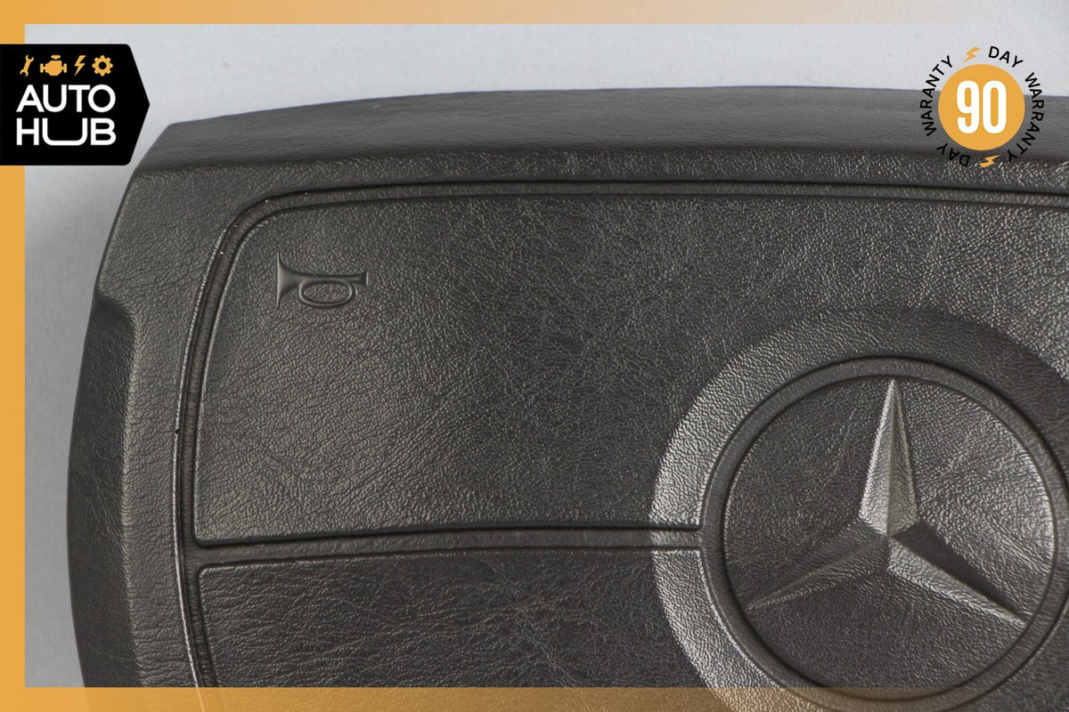 90-92 Mercedes R129 300SL 500SL Driver Steering Wheel Airbag Air Bag Black OEM - photo 2