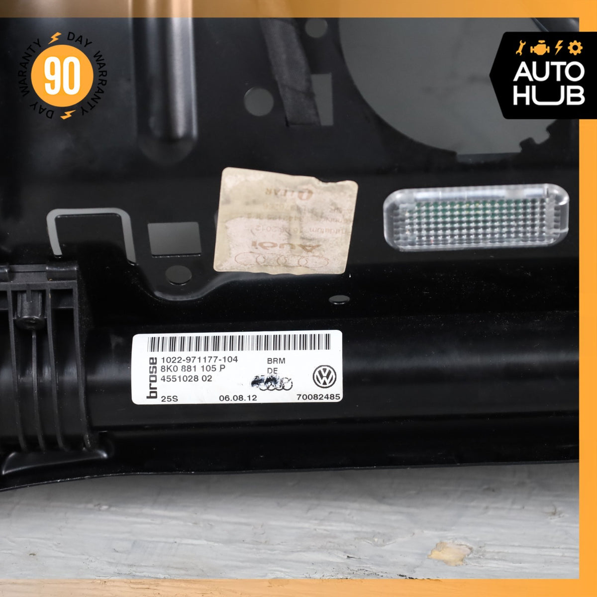 09-18 Audi C7 S6 RS7 A4 Front Left Seat Rail Track Frame w/Motors OEM - photo 10