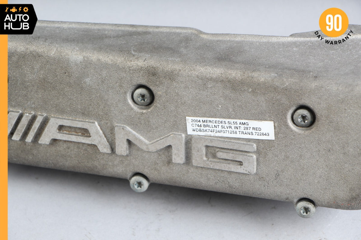 Mercedes R230 SL55 E55 AMG Left Side Engine Kompressor Air Intake Manifold OEM - photo 3