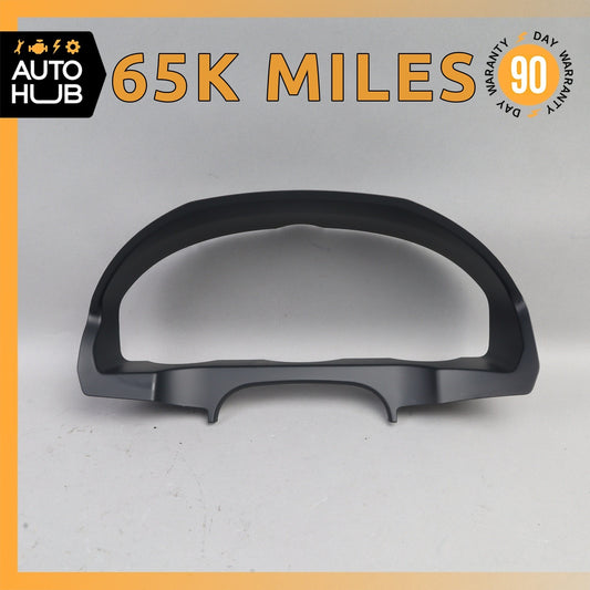 10-17 Mercedes W207 E400 E350 Dash Speedometer Instrument Trim Bezel Black OEM - photo 1