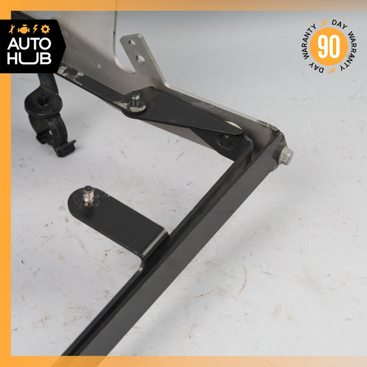 07-14 Mercedes W221 S65 CL65 AMG Auxiliary Water Cooler Radiator Bracket OEM - photo 4
