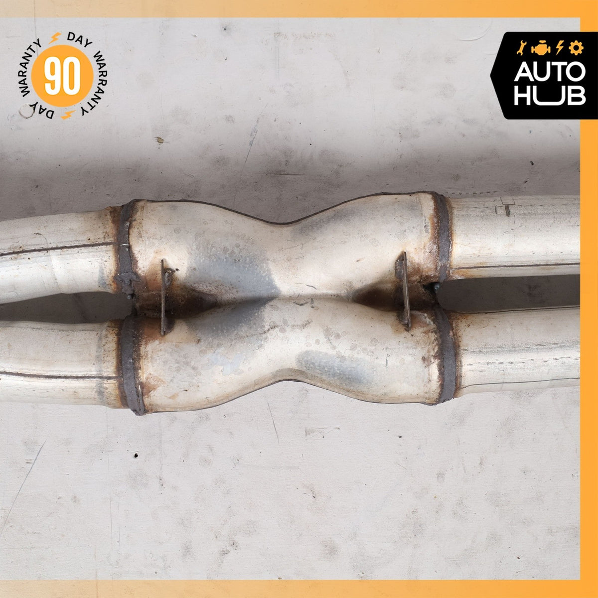 14-19 Chevrolet Corvette C7 Exhaust Mid Pipe Center Resonator Silencer OEM 32k - photo 10