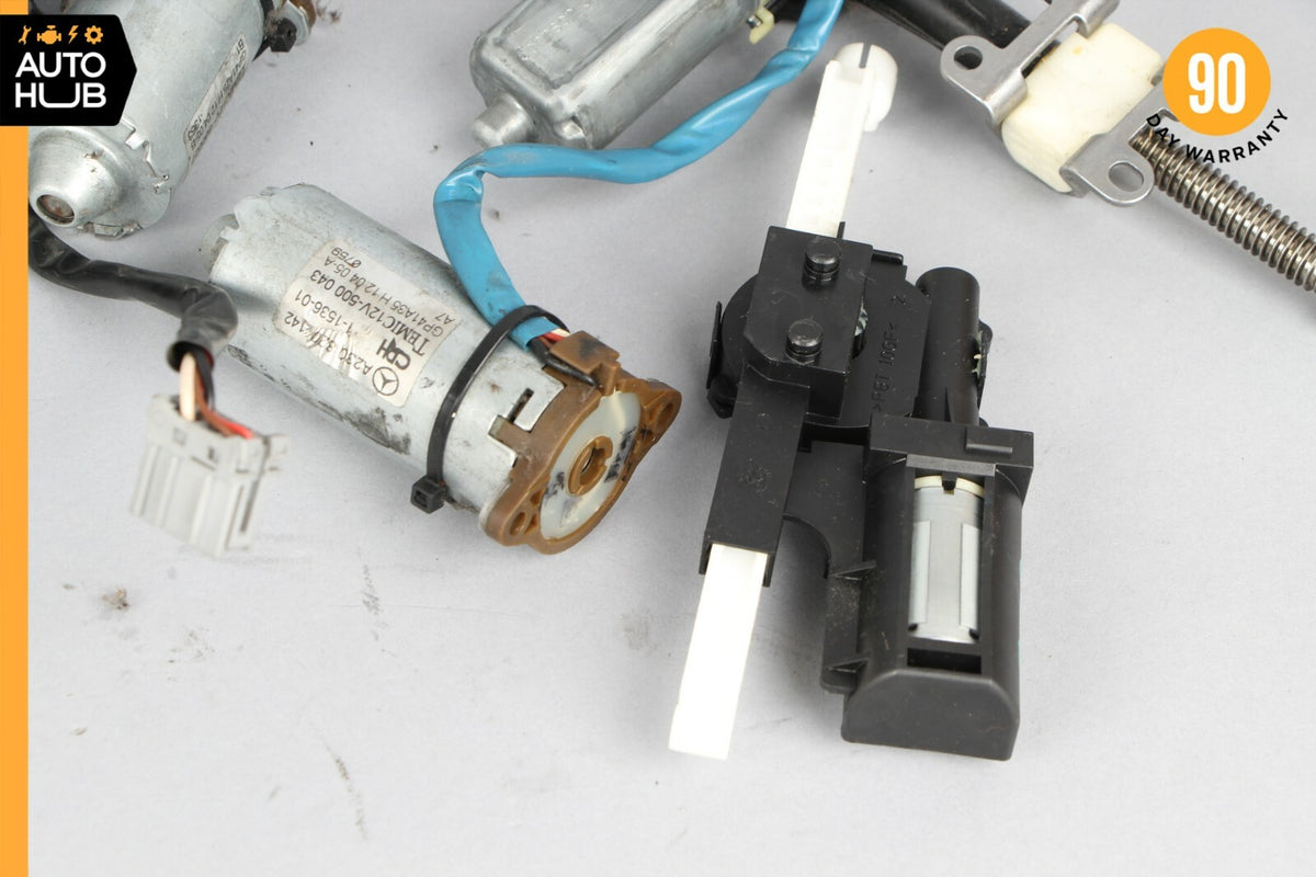 03-12 Mercedes R230 SL500 SL550 SL600 Front Right Seat Adjust Motor Set OEM - photo 3
