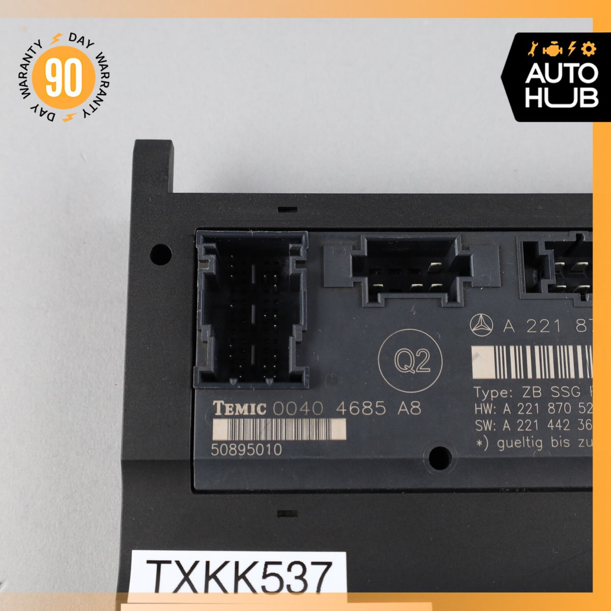 07-13 Mercedes W221 S550 S63 AMG Front Right Side Under Seat Control Unit OEM - photo 7
