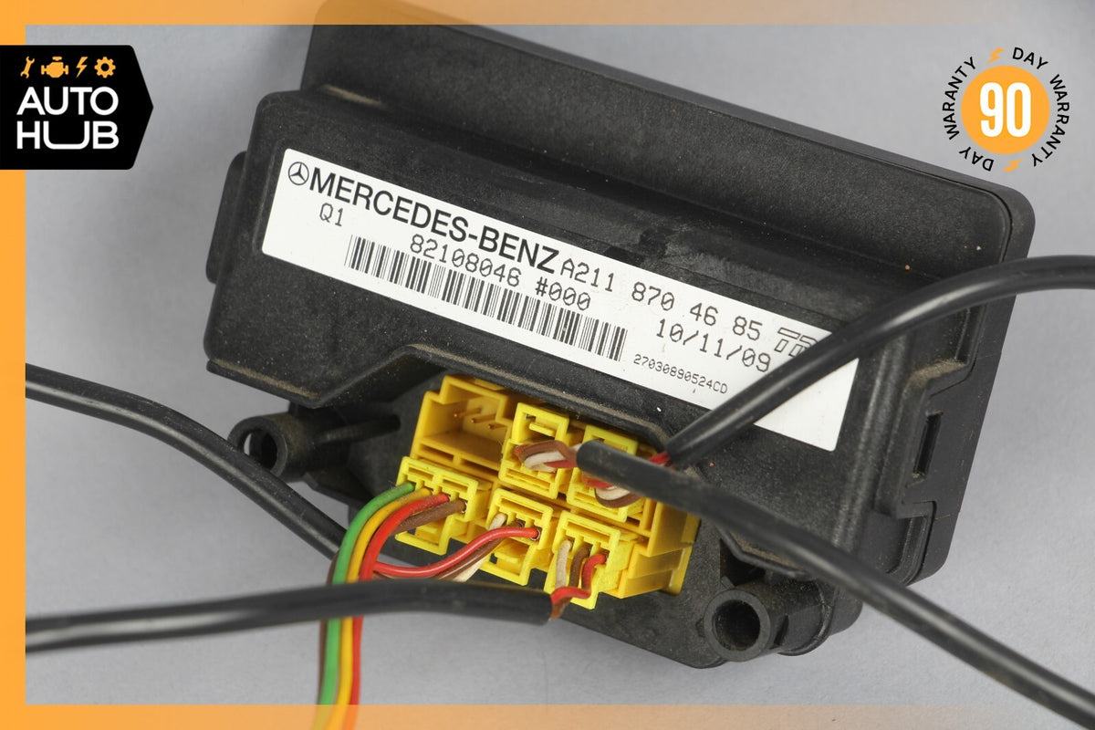 06-13 Mercedes W164 ML350 CLS550 Right Seat Weight Sensor Control Module OEM - photo 6
