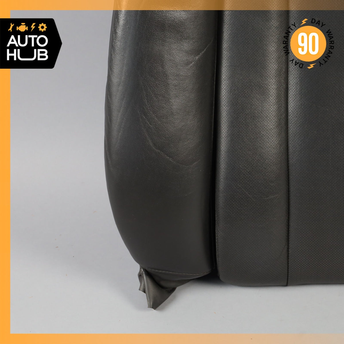 04-05 Cadillac XLR Left Driver Side Top Upper Seat Cushion Black OEM 51k - photo 5