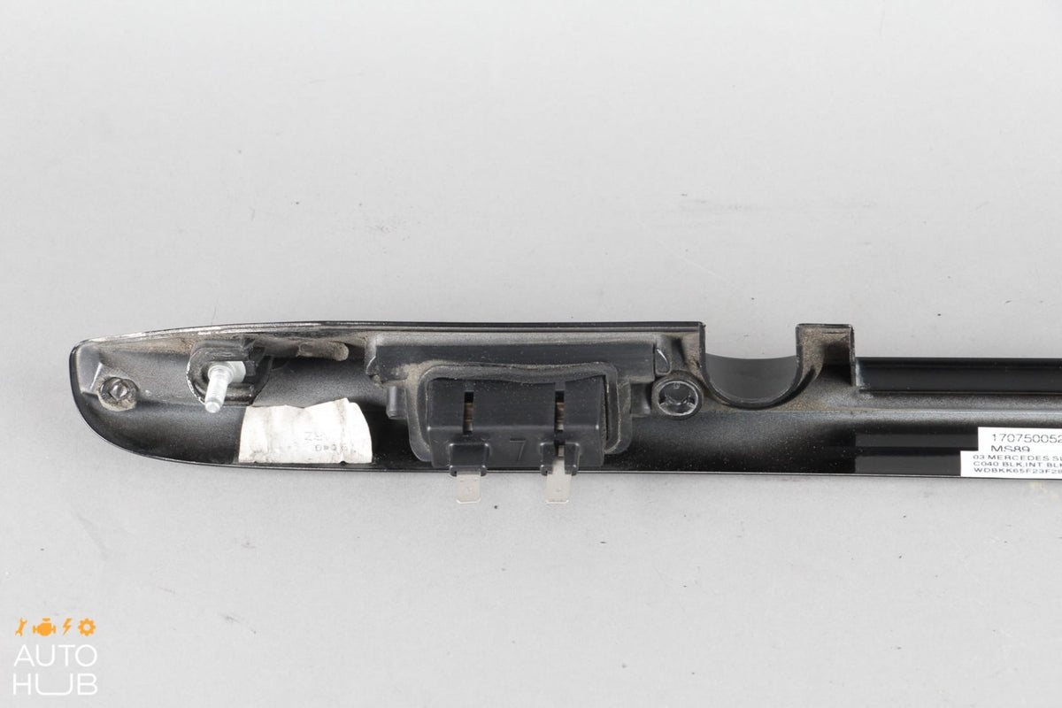 01-04 Mercedes R170 SLK230 SLK320 SLK32 Rear Trunk Lift Gate Handle Trim OEM - photo 9
