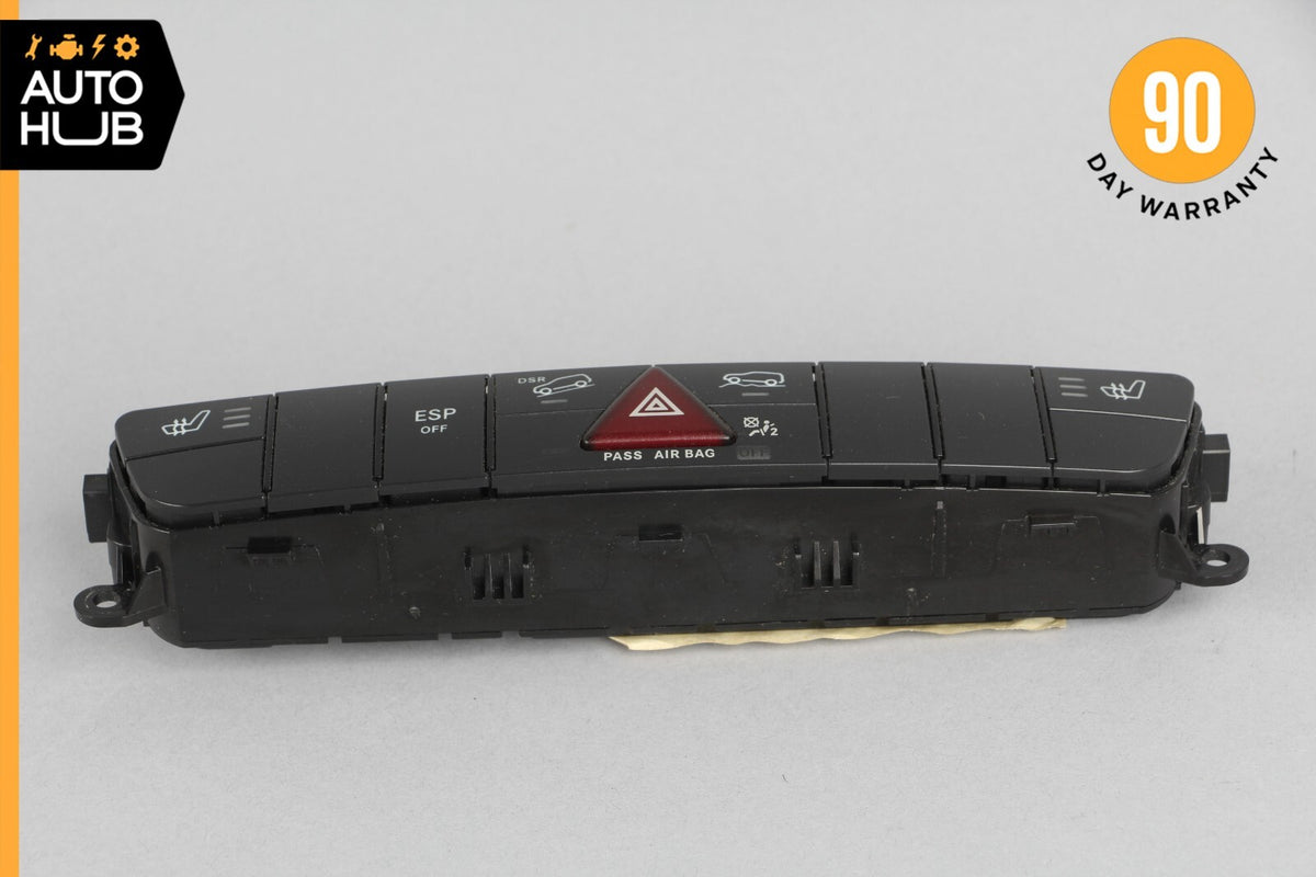 06-12 Mercedes W164 ML320 GL450 Dash Hazard Heated Seats ESP Control Panel OEM - photo 8