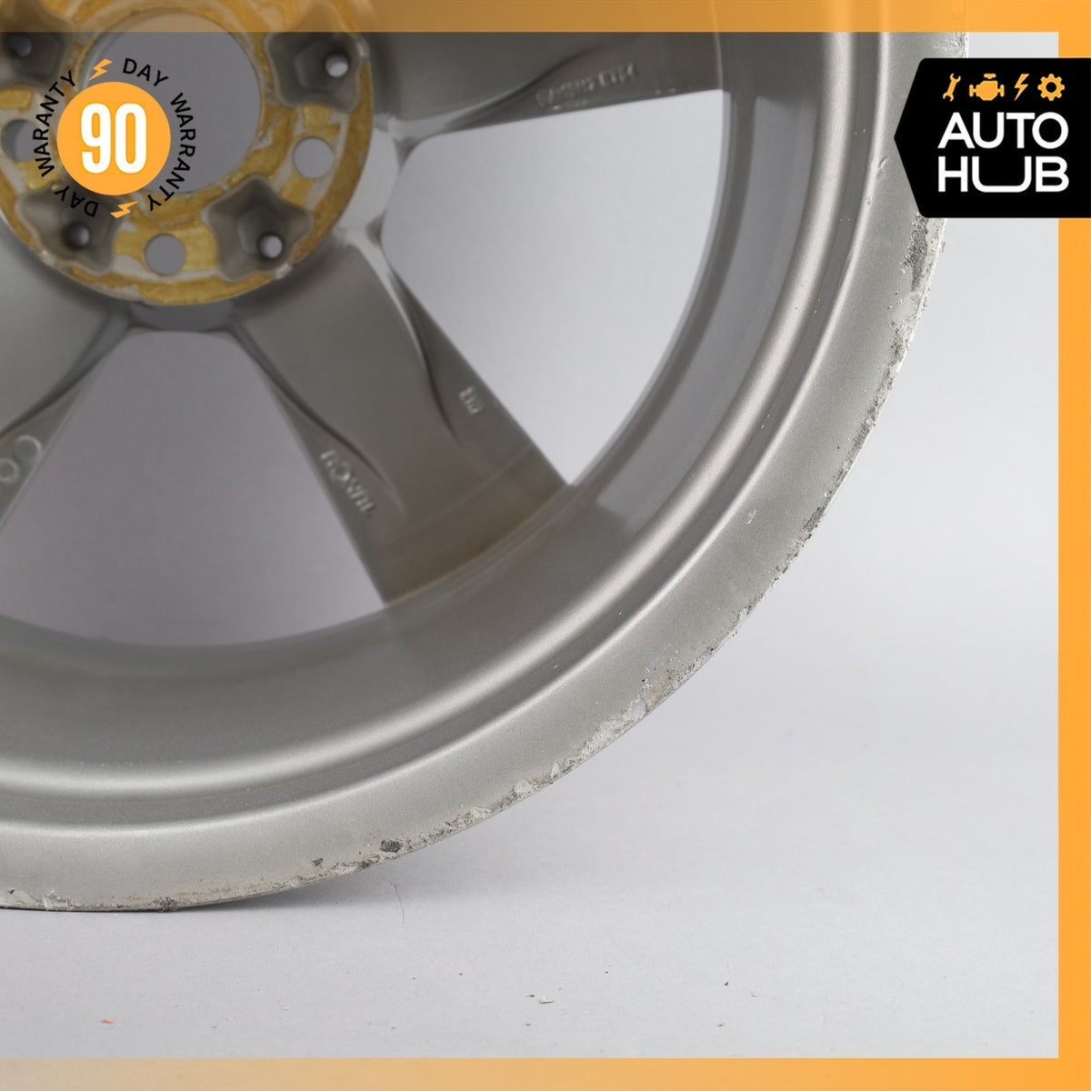 Mercedes W212 E350 E400 9 x 18 18'' Rear Wheel Rim Silver 2124011402 OEM - photo 12