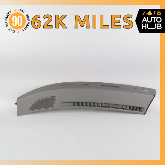 Porsche Boxster 987 Left Driver Side Dashboard Defroster Grille Panel Gray OEM - photo 1